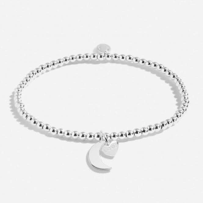 Mother's Day A Little Love You To the Moon Back Mum Silver Plated 17.5cm Bracelet 6858