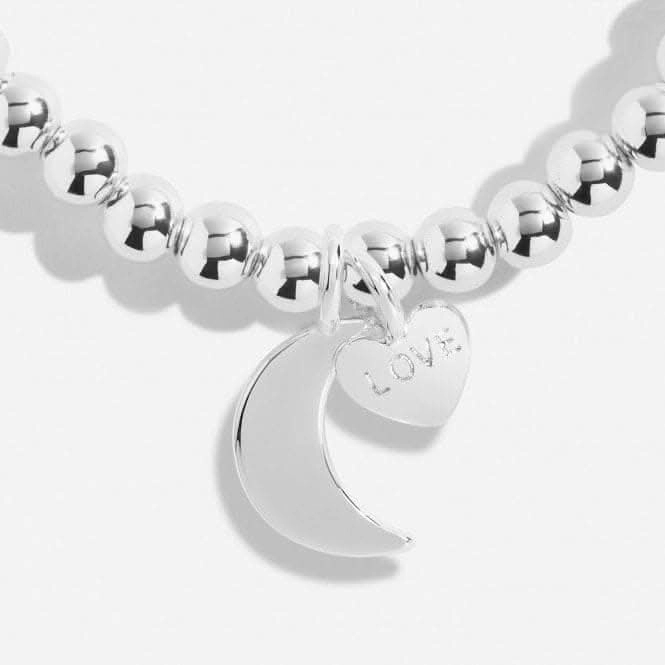 Mother's Day A Little Love You To the Moon Back Mum Silver Plated 17.5cm Bracelet 6858