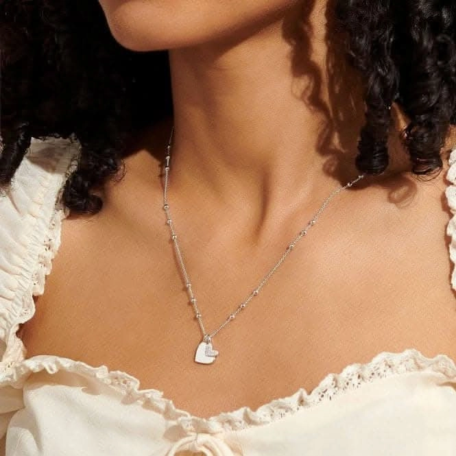 Mother's Day A Little Mother Daughter Silver Plated Necklace 6929
