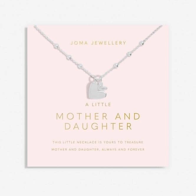 Mother's Day A Little Mother Daughter Silver Plated Necklace 6929