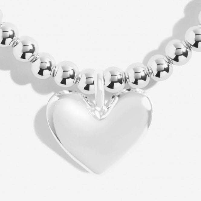 Mother's Day From the Heart Gift Box Love You Mummy Silver Plated Bracelet 6960