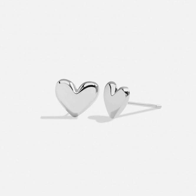 Mother's Day From the Heart Gift Box Love You Mummy Silver Plated Earrings 6961