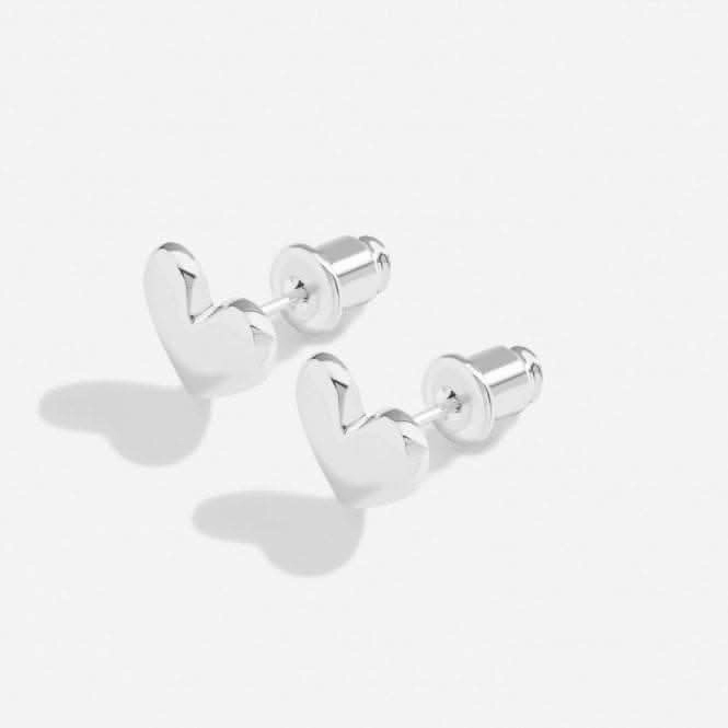 Mother's Day From the Heart Gift Box Love You Mummy Silver Plated Earrings 6961