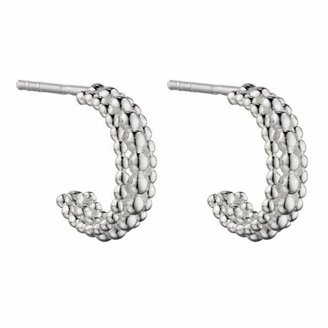 Multi Bead 3/4 Hoop Earrings E6010
