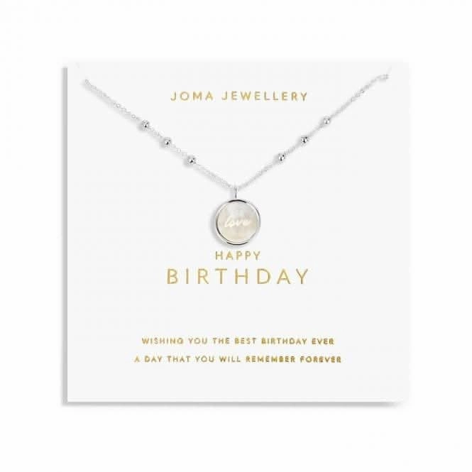 My Moments 'Happy Birthday' Necklace 5825