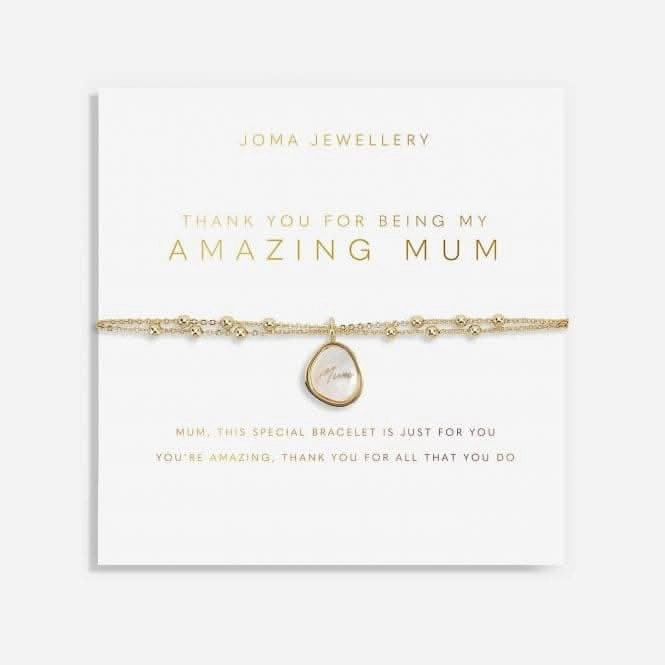 My Moments 'Thank You For Being My Amazing Mum' Bracelet 5753
