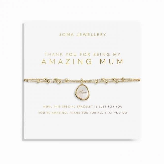My Moments 'Thank You For Being My Amazing Mum' Bracelet 5753