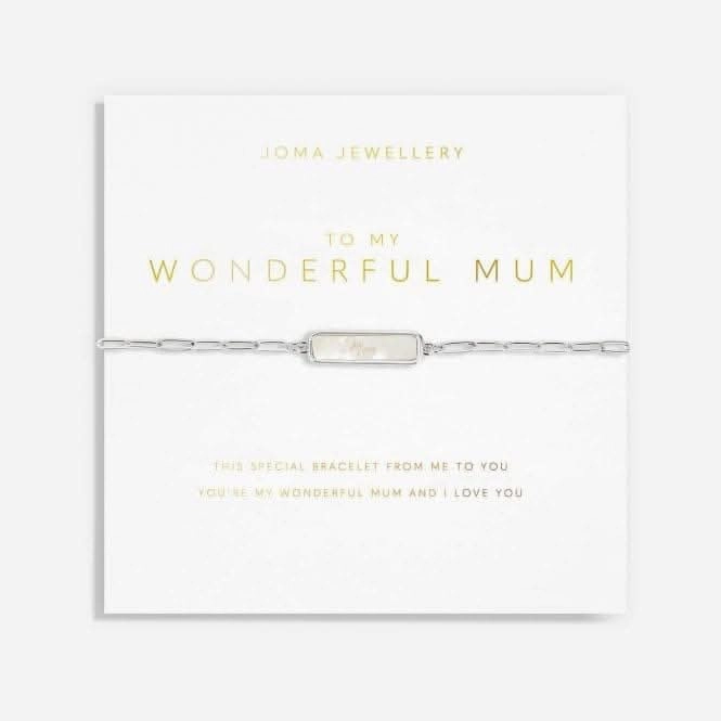 My Moments 'To My Wonderful Mum' Bracelet 5757