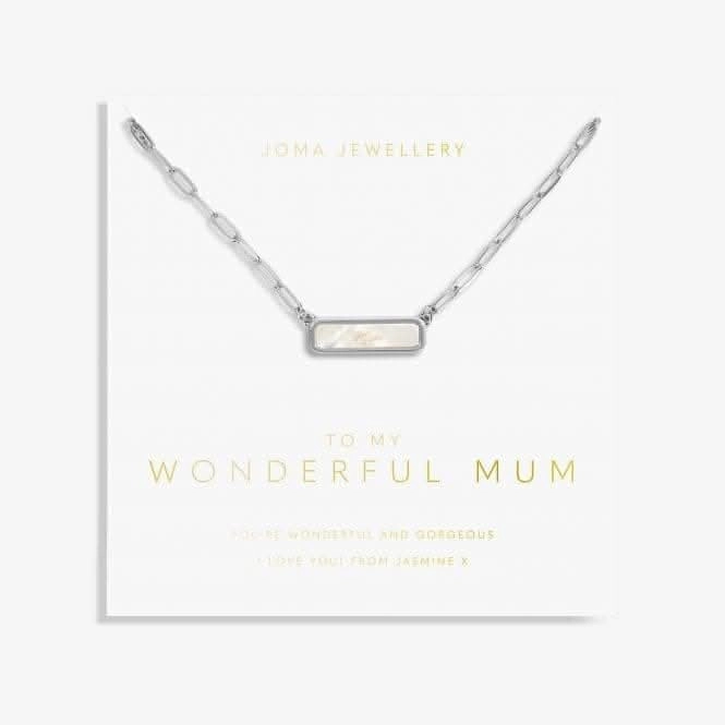 My Moments 'To My Wonderful Mum' Necklace 5758
