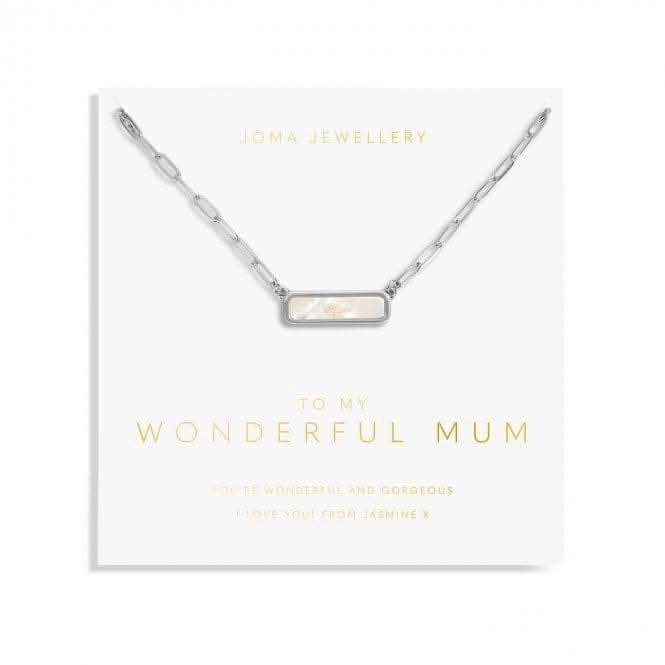My Moments 'To My Wonderful Mum' Necklace 5758