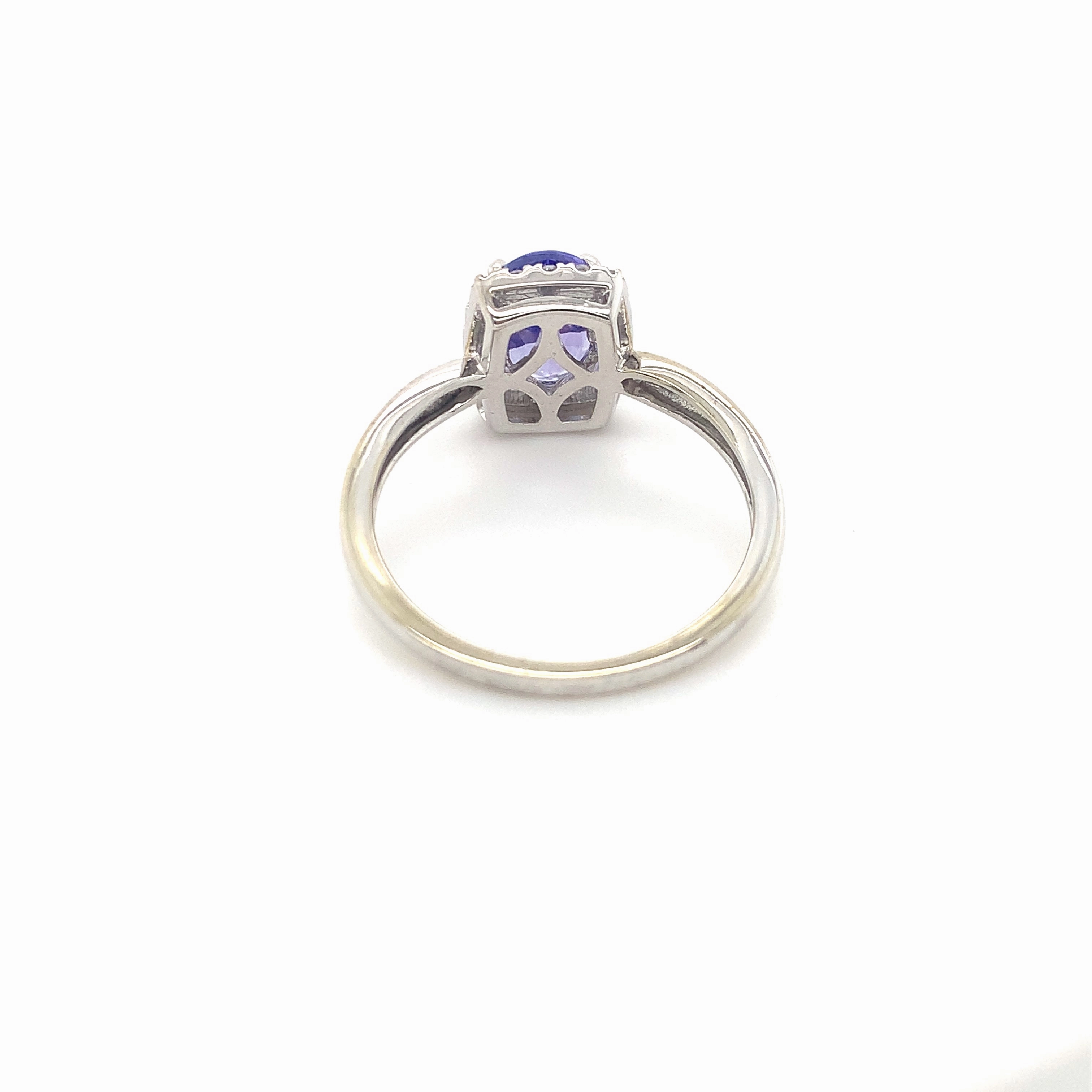 Natalie Tanzanite White Gold Ring
