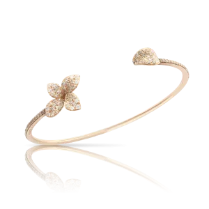 Pasquale Bruni Petit Garden 18ct Rose Gold White and Champagne Diamond Bracelet
