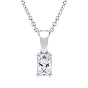 Phoenix Cut 18ct White Gold 0.30ct Diamond Necklace