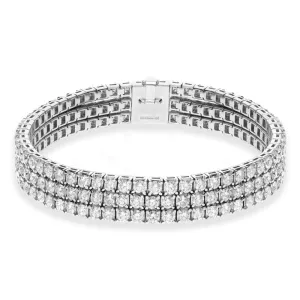 Picchiotti 18ct White Gold 11.61 Carat Diamond Tennis Bracelet D