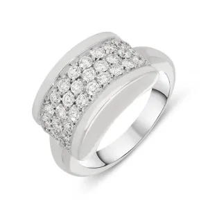 Picchiotti 18ct White Gold Diamond Pave Ring D