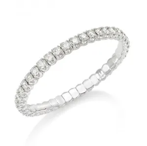 Picchiotti Xpandable 18ct White Gold 10.92ct Diamond Tennis Bracelet