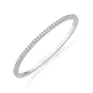 Picchiotti Xpandable 18ct White Gold 2.70ct Diamond Tennis Bracelet