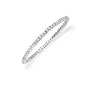 Picchiotti Xpandable 18ct White Gold 3.54ct Diamond Tennis Bracelet