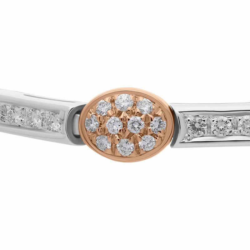 Picchiotti 18ct Rose and White Gold 1.54ct Diamond Bracelet D