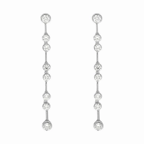 Picchiotti 18ct White Gold 2.45ct Diamond Drop Earrings D