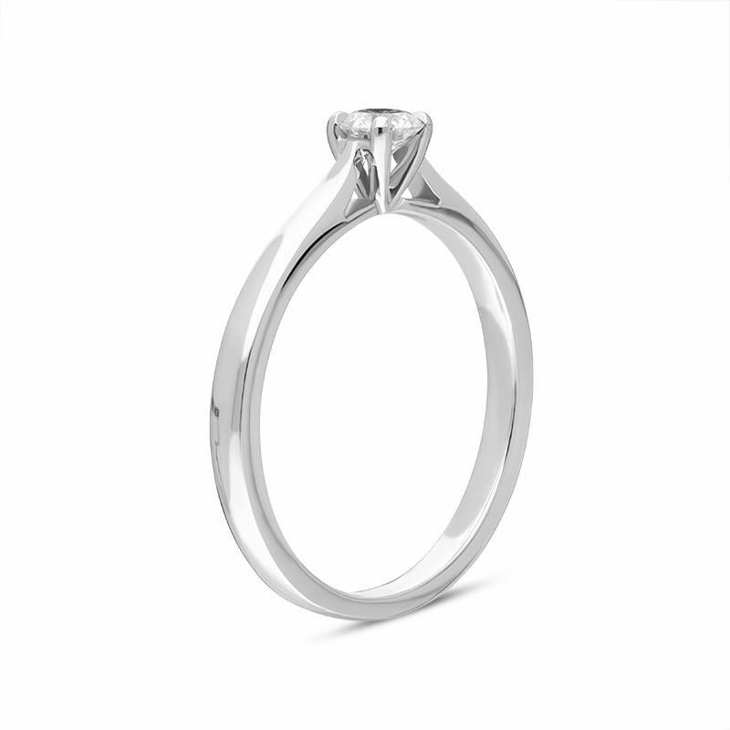 Platinum Brilliant Cut 0.22ct Diamond Solitaire Ring