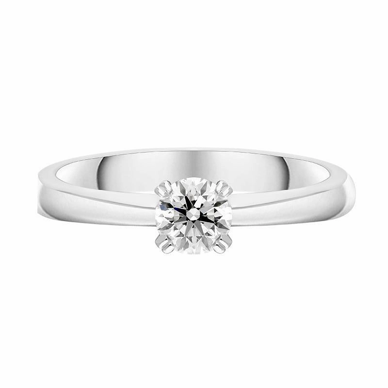 Platinum Brilliant Cut 0.31ct Diamond Solitaire Ring