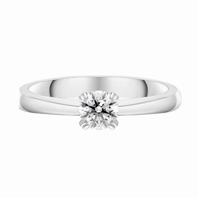 Platinum Brilliant Cut 0.40ct Diamond Solitaire Ring