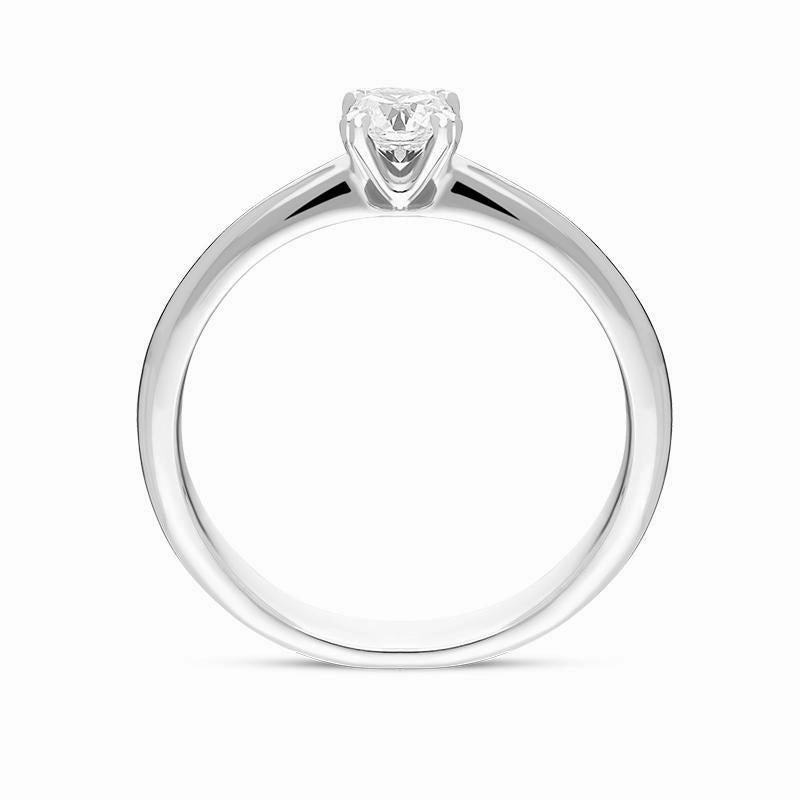 Platinum Brilliant Cut 0.40ct Diamond Solitaire Ring