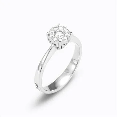 Ponte Vecchio Artemide 18ct White Gold 0.31ct Diamond Ring