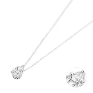 Ponte Vecchio Benvenuto 18ct White Gold 0.30ct Diamond Pendant Necklace D