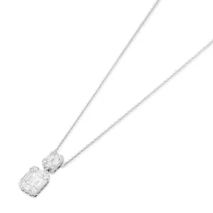 Ponte Vecchio Benvenuto 18ct White Gold 0.57ct Diamond Pendant Necklace D