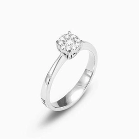 Ponte Vecchio Artemide 18ct White Gold 0.23ct Diamond Ring
