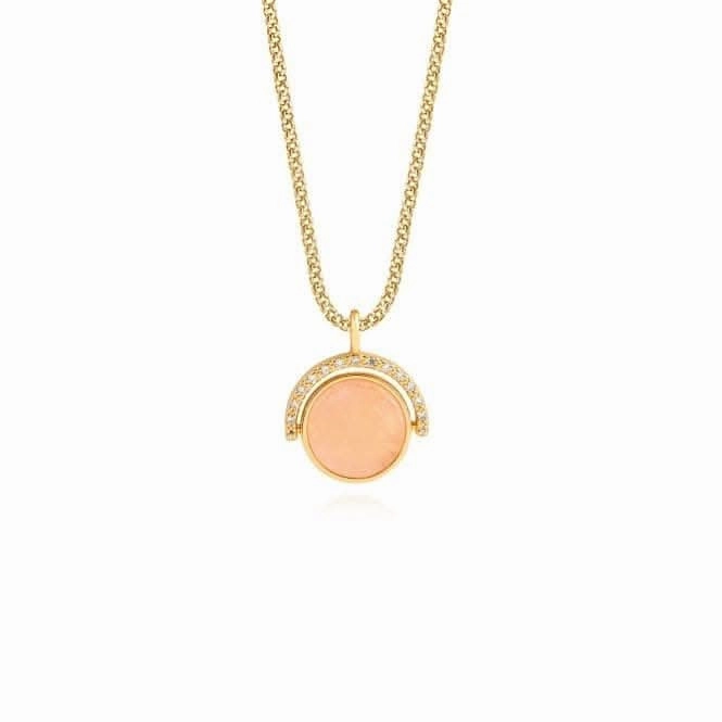 Positivity Pendants Live Love Sparkle Necklace 4836