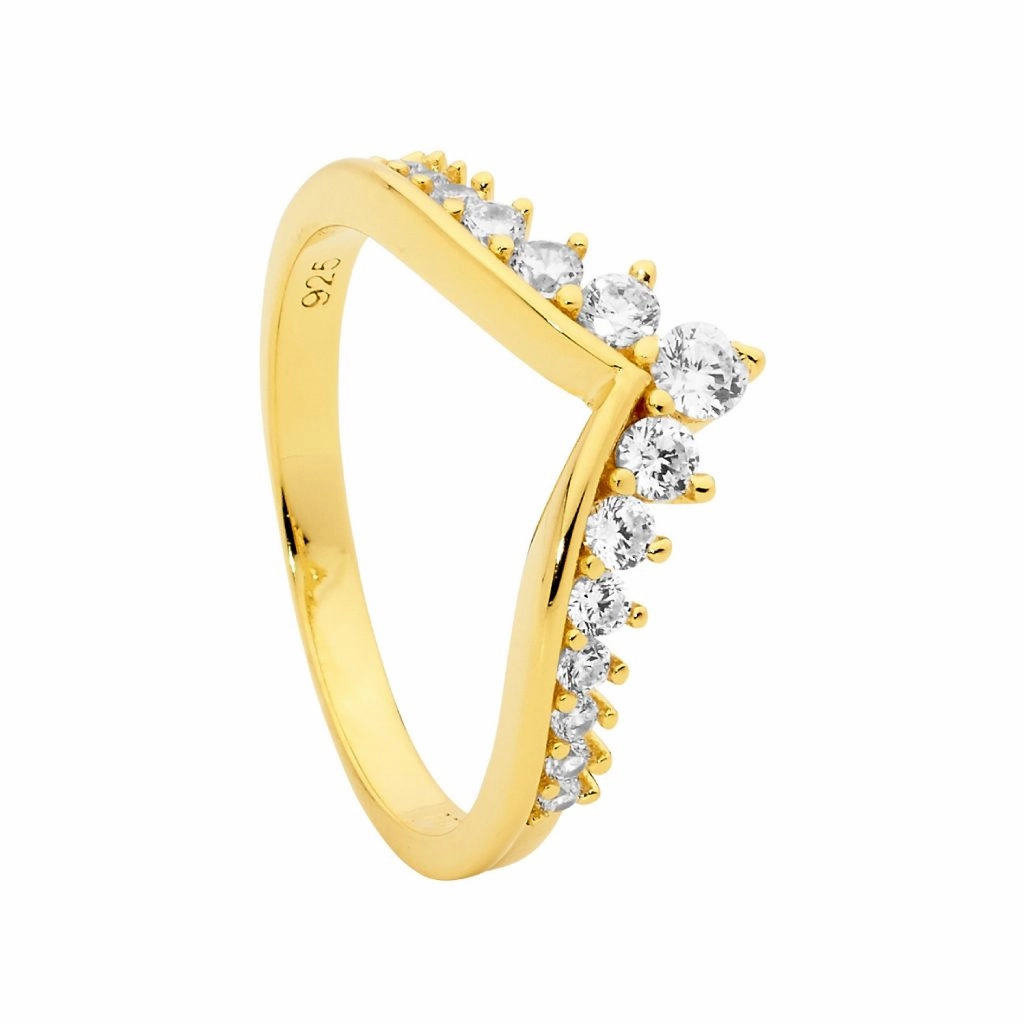 Ring - Princess CZ - 3 Colours & Sizes