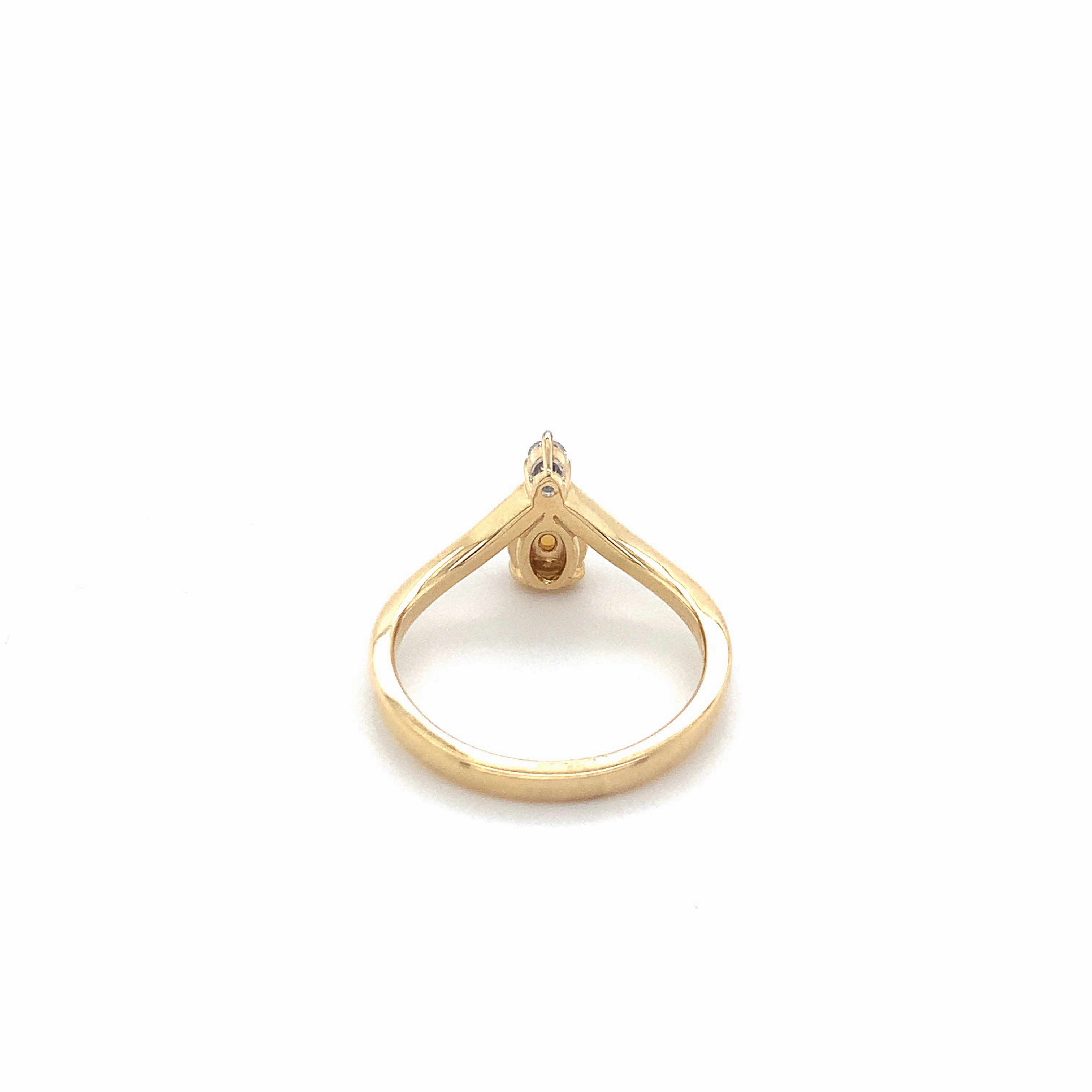 Rosaline White Opal Ring