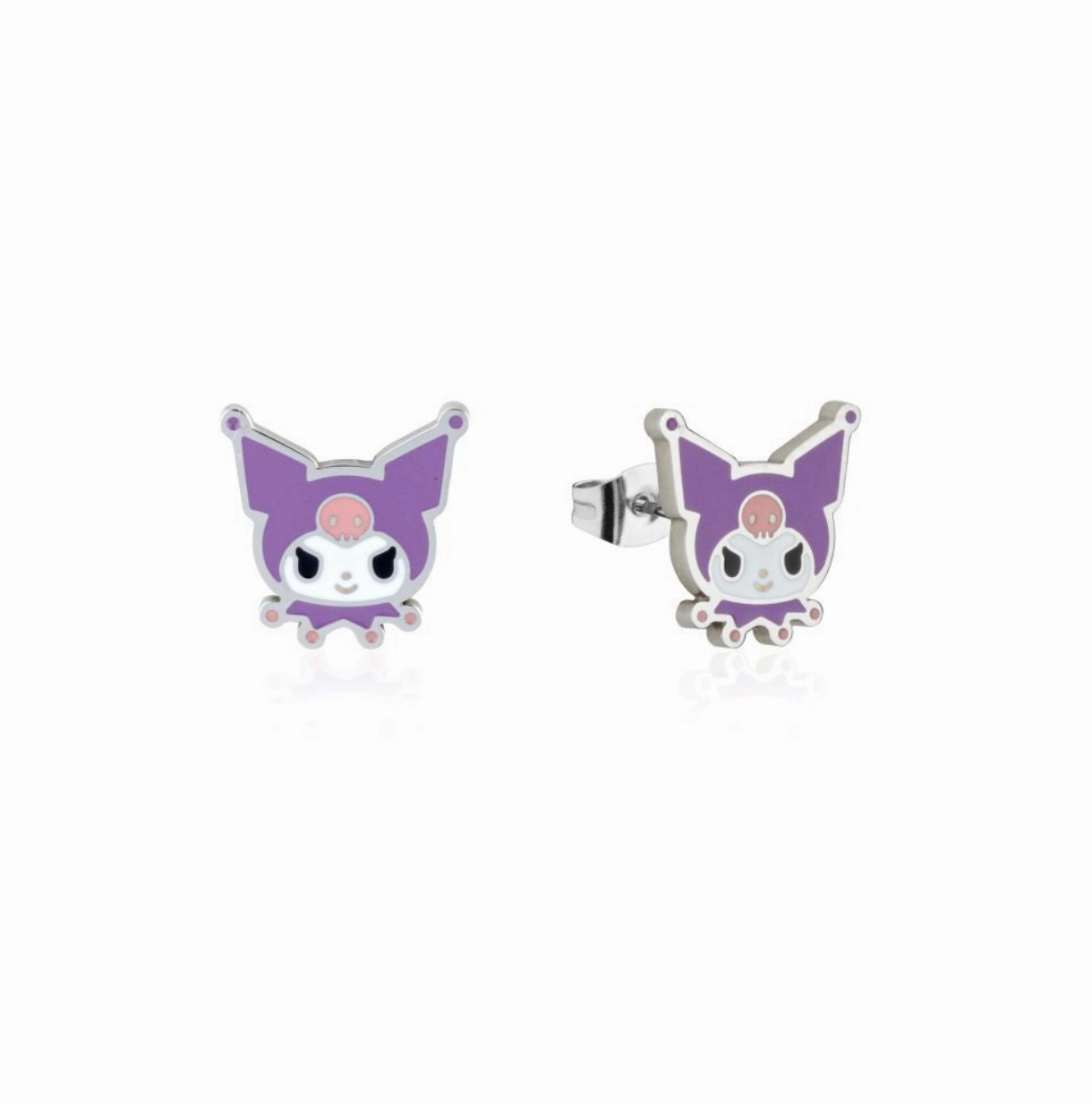 Sanrio - Kuromi - Necklace & Stud Earring