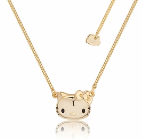 Sanrio Hello Kitty Gold Curb Chain Necklace