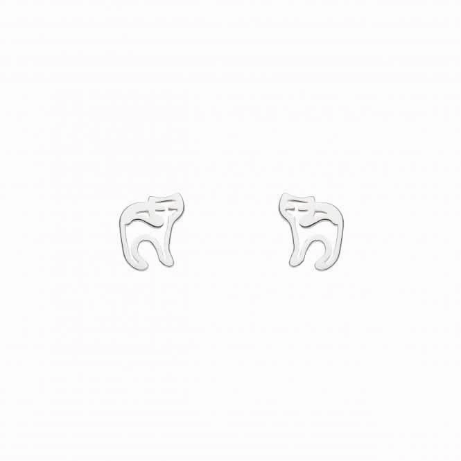 Scaredy Cat Stud Earrings 4351HP