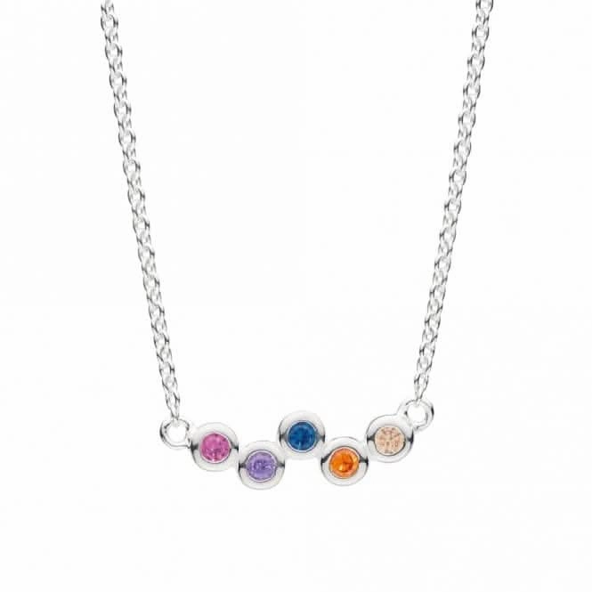 Scattered Multi Zirconia 18" Necklet 9711MCZ