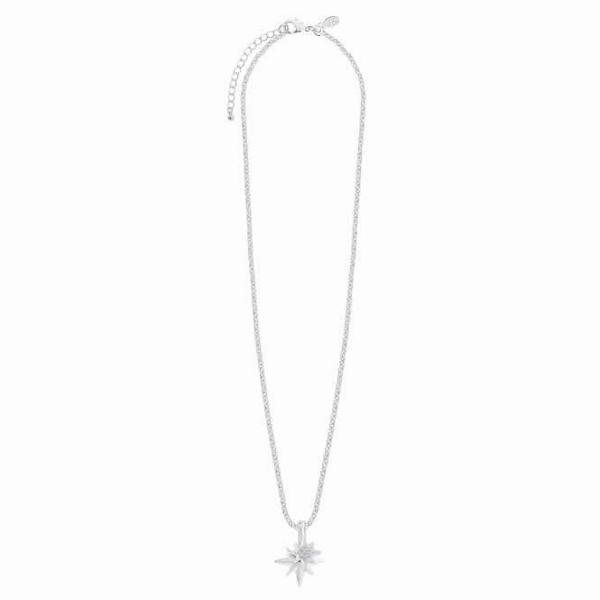 Sentiment Set One In A Million Silver Necklace and Earrings Set 4435