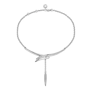 Shaun Leane Armis 18ct White Gold Diamond Pave Drop Bracelet