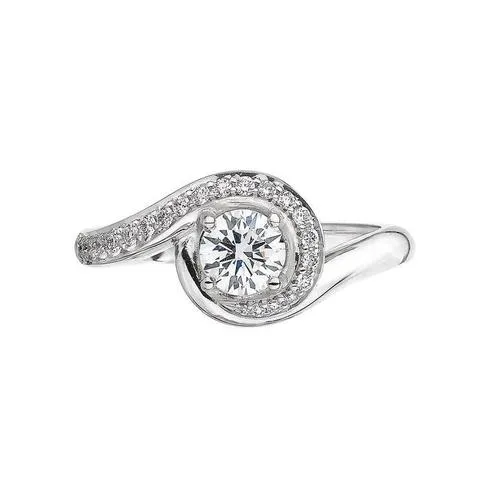 Shaun Leane Entwined 18ct White Gold 0.63ct Diamond Engagement Ring
