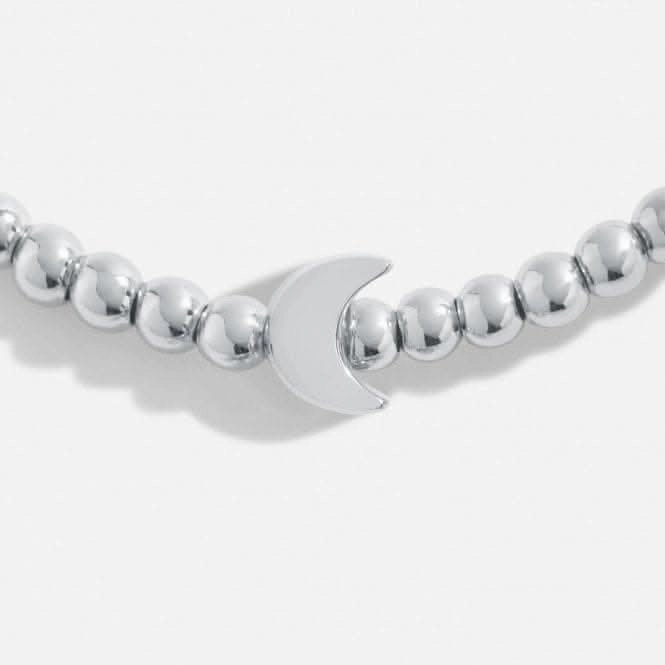 Shoot For the Moon Among the Stars Silver Plated 17.5cm Bracelet 6786