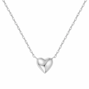 Silver Sweetheart Necklace N064-02H
