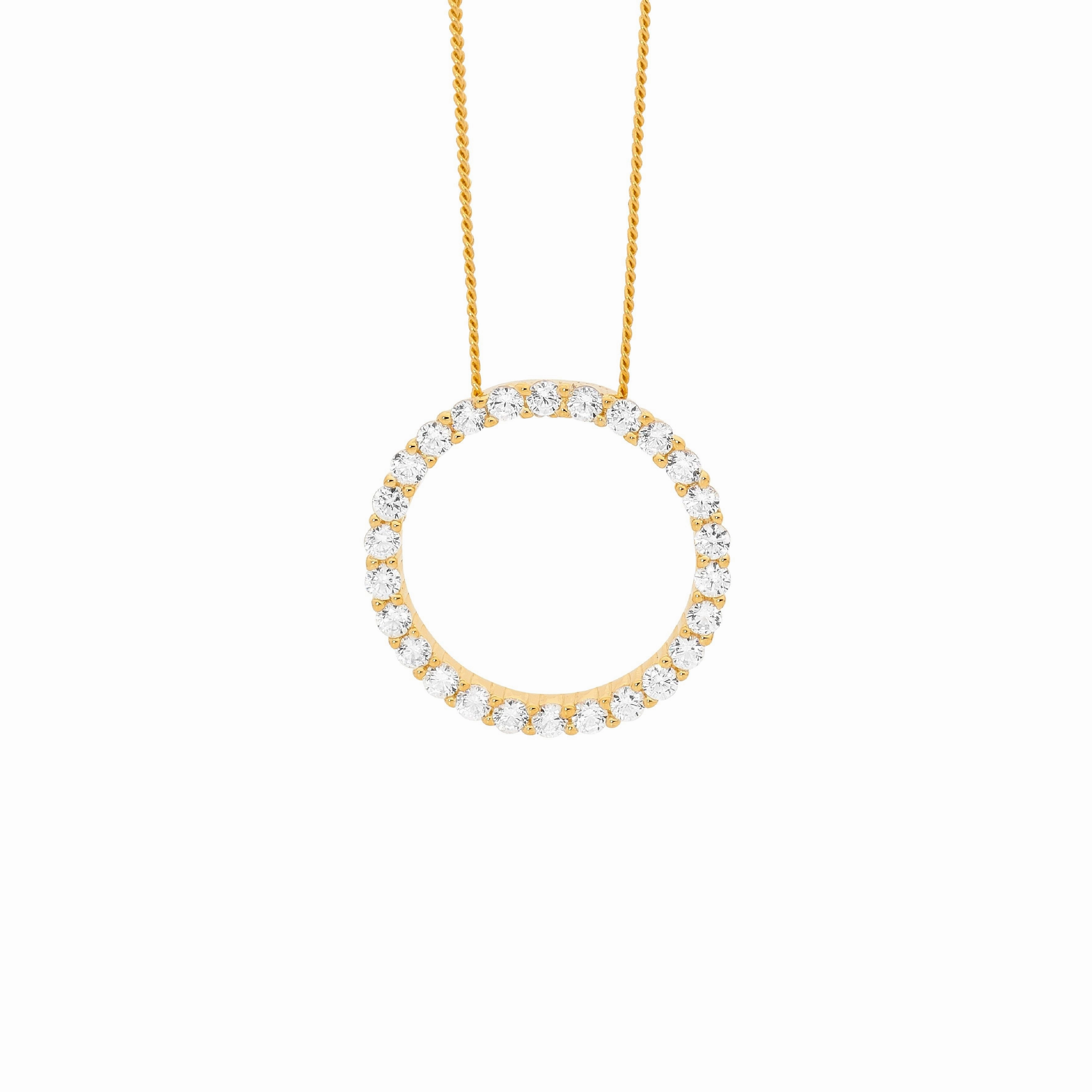 Small Circle Pendant - 2 Colours