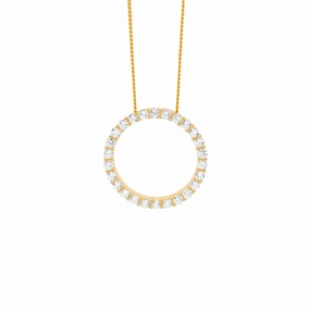 Small Circle Pendant - 2 Colours