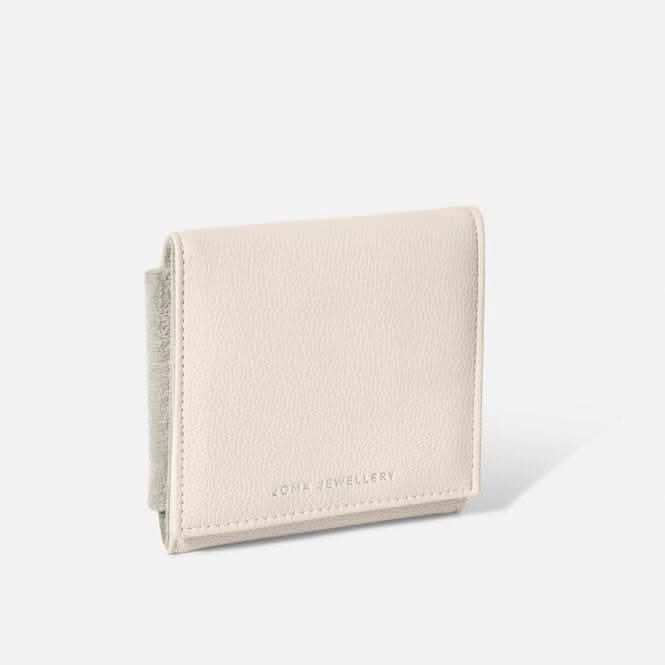 Sparkle Eggshell 12.5cm X 11cm Jewellery Roll 6404