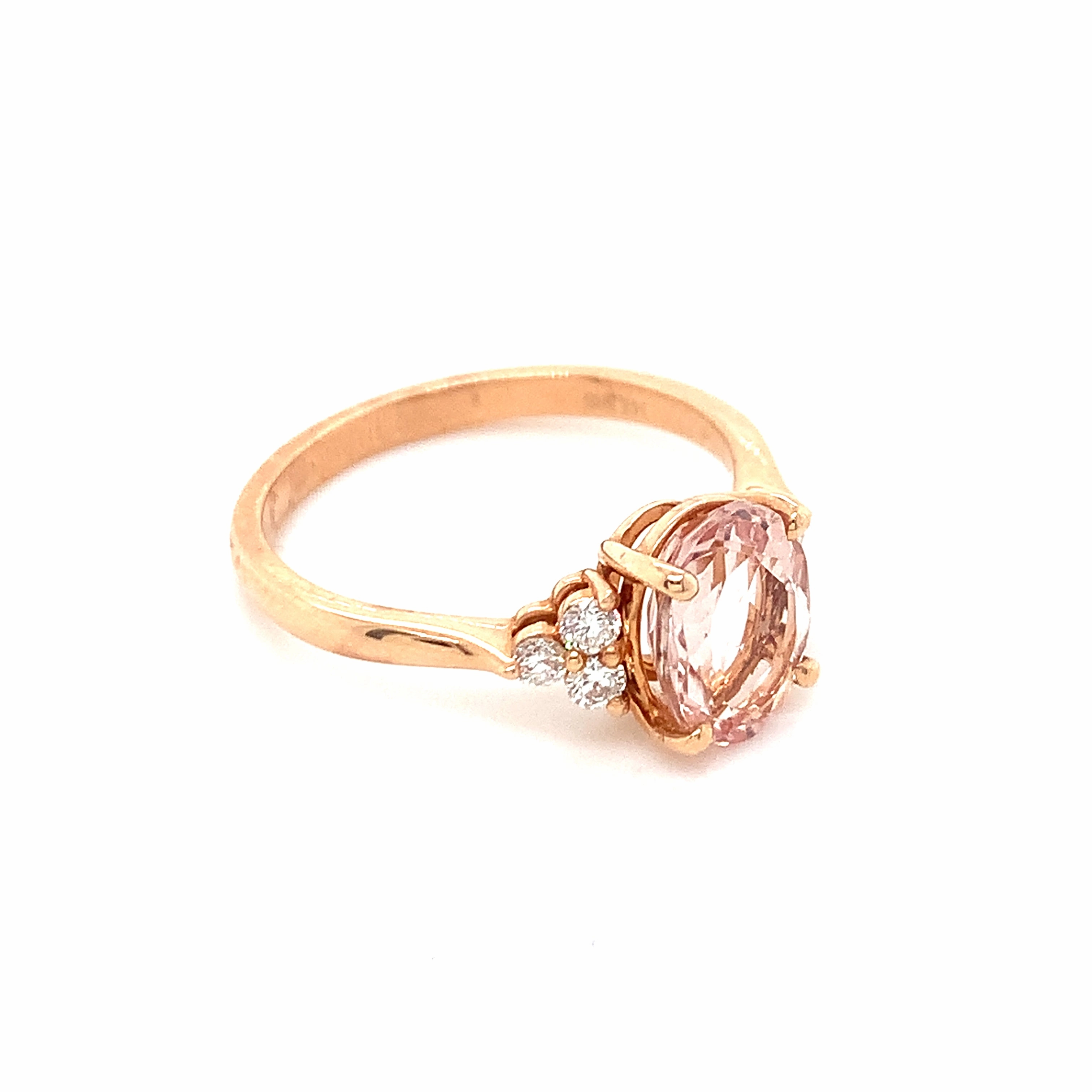 Stacey Morganite Ring
