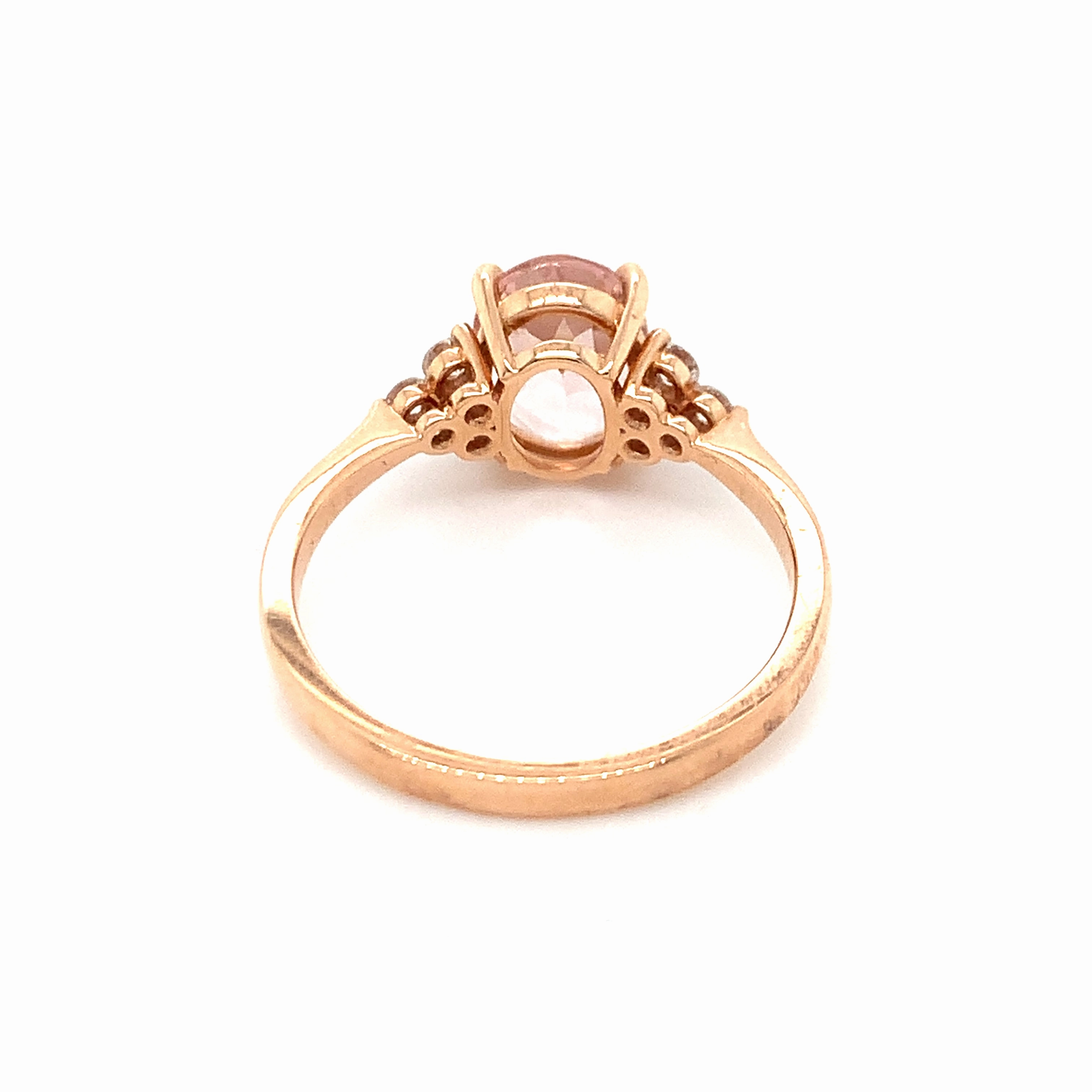 Stacey Morganite Ring