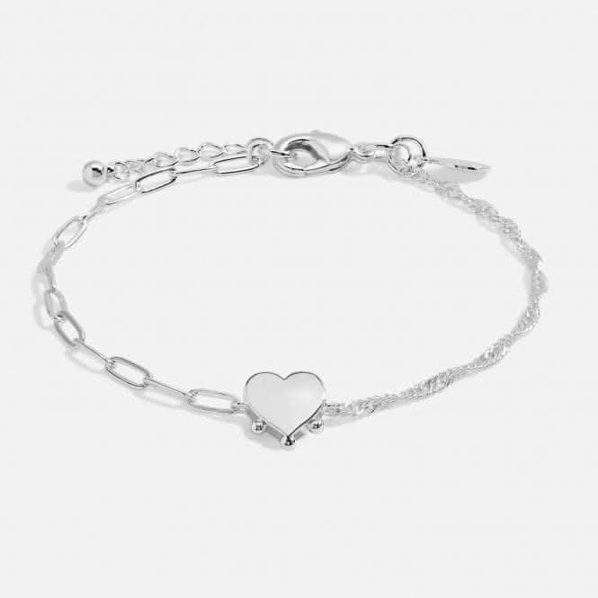 Stacks Of Style Pink Enamel Silver Plated Set Of 2 Bracelets 7097